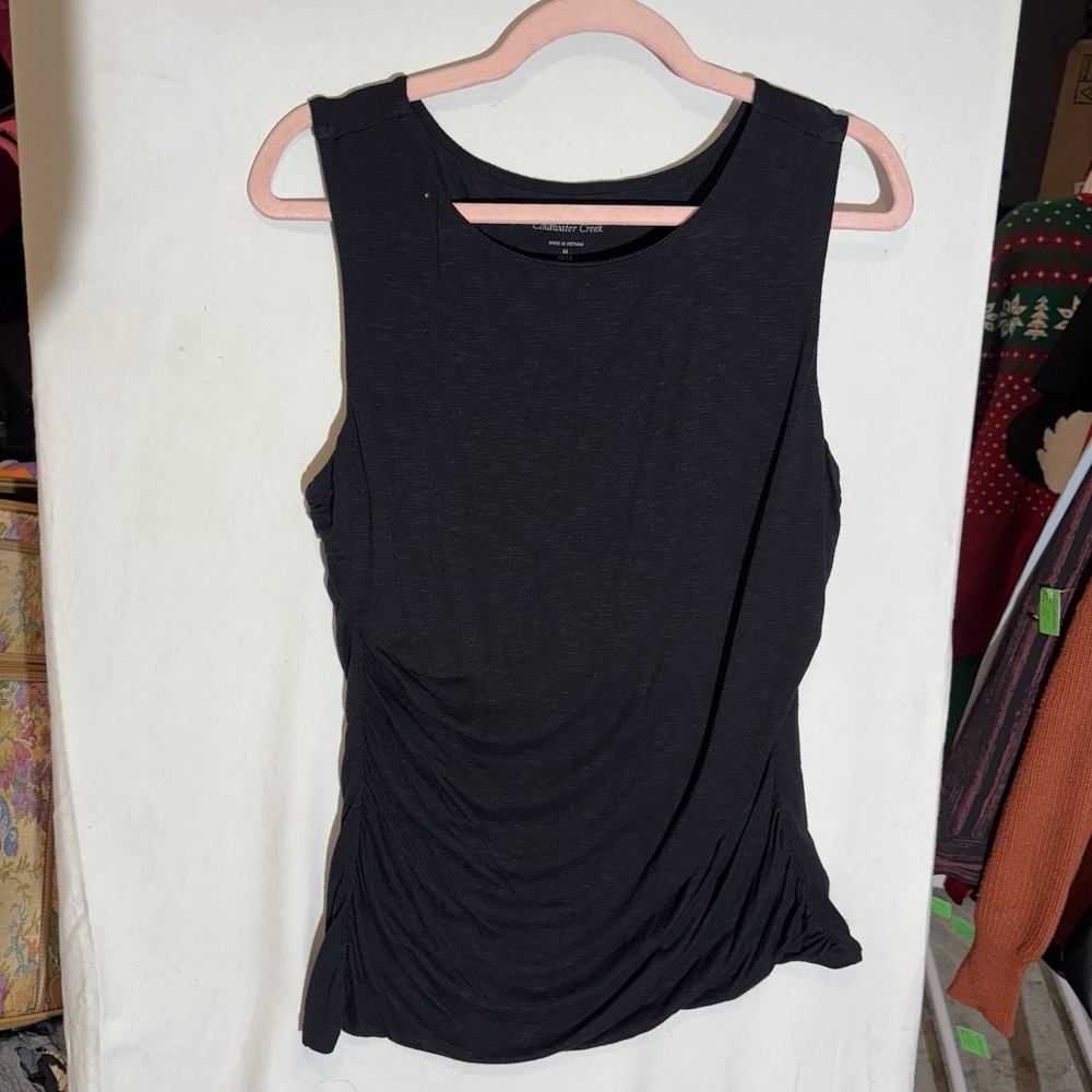 Coldwater Creek Tank Sz10-12 M Stretch Comfy